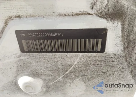 2009 Kia Spectra Ex из США, поврежденный, VIN KNAFE222095646707